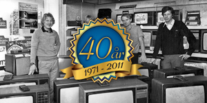 TV-tjänst 40 år